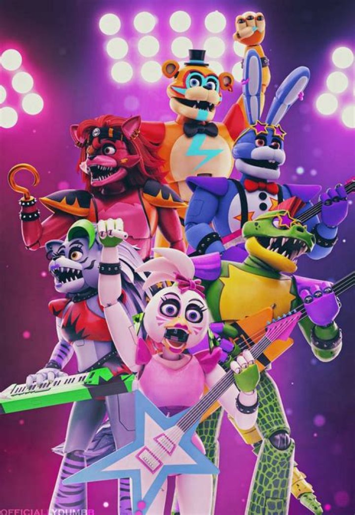 Glamrock Lolbit and Glamrock Lefty Show realtime subscriber count