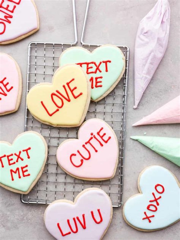 Valentine Cookies - Celebrating Sweets