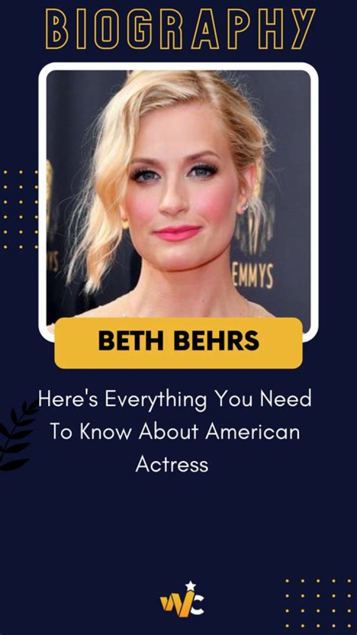 What is Beth Behrs Net Worth? Know Everything About Her