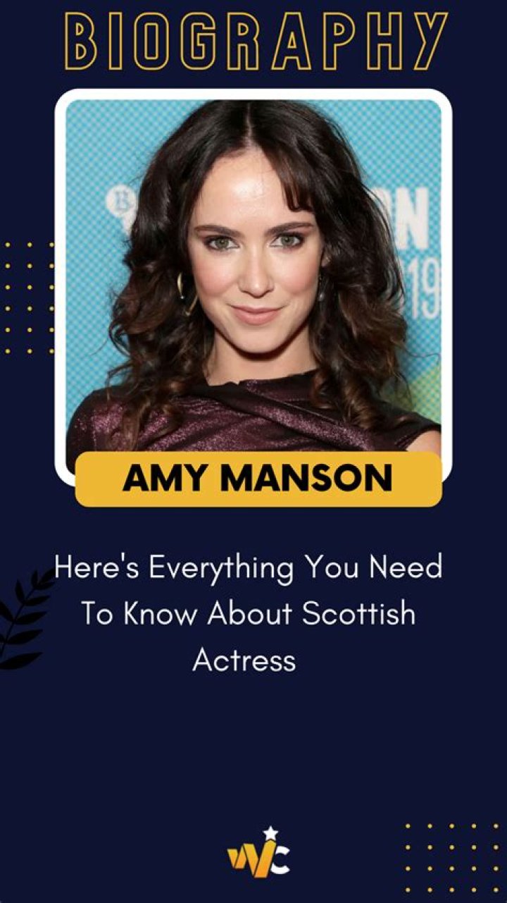 Who is Amy Manson? All About Scottish Actress